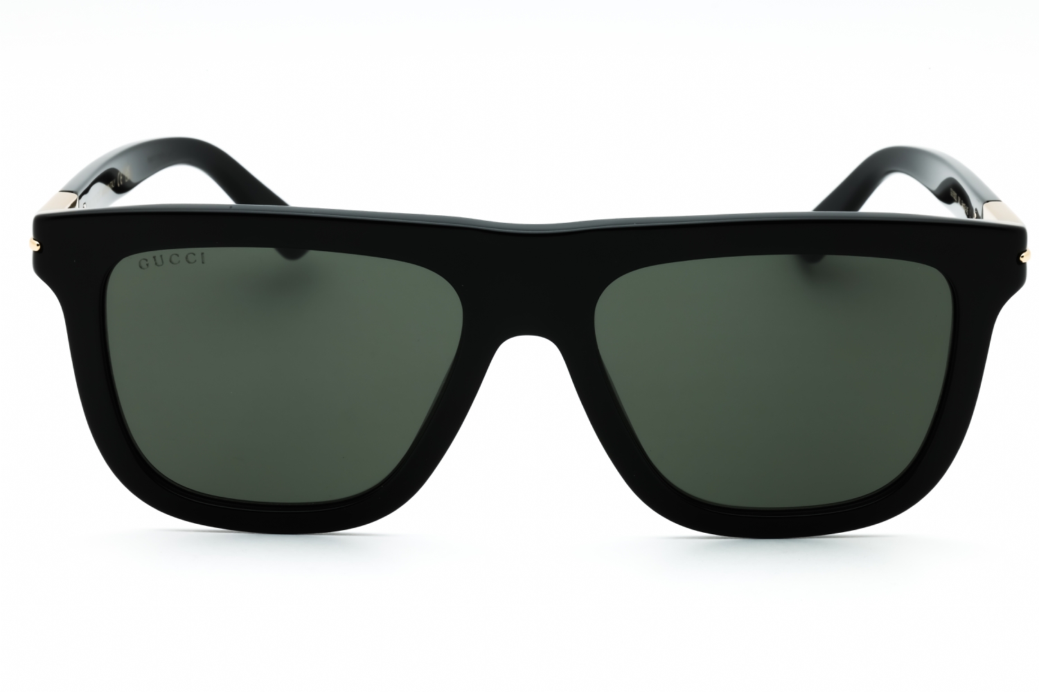 Gucci GG1502S - Black-black-grey, Acetate, Rectangle frame