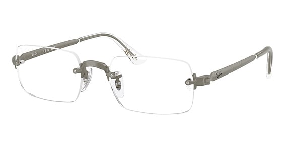 Ray-Ban RX3928V - Grey, Metal, Rectangle frame