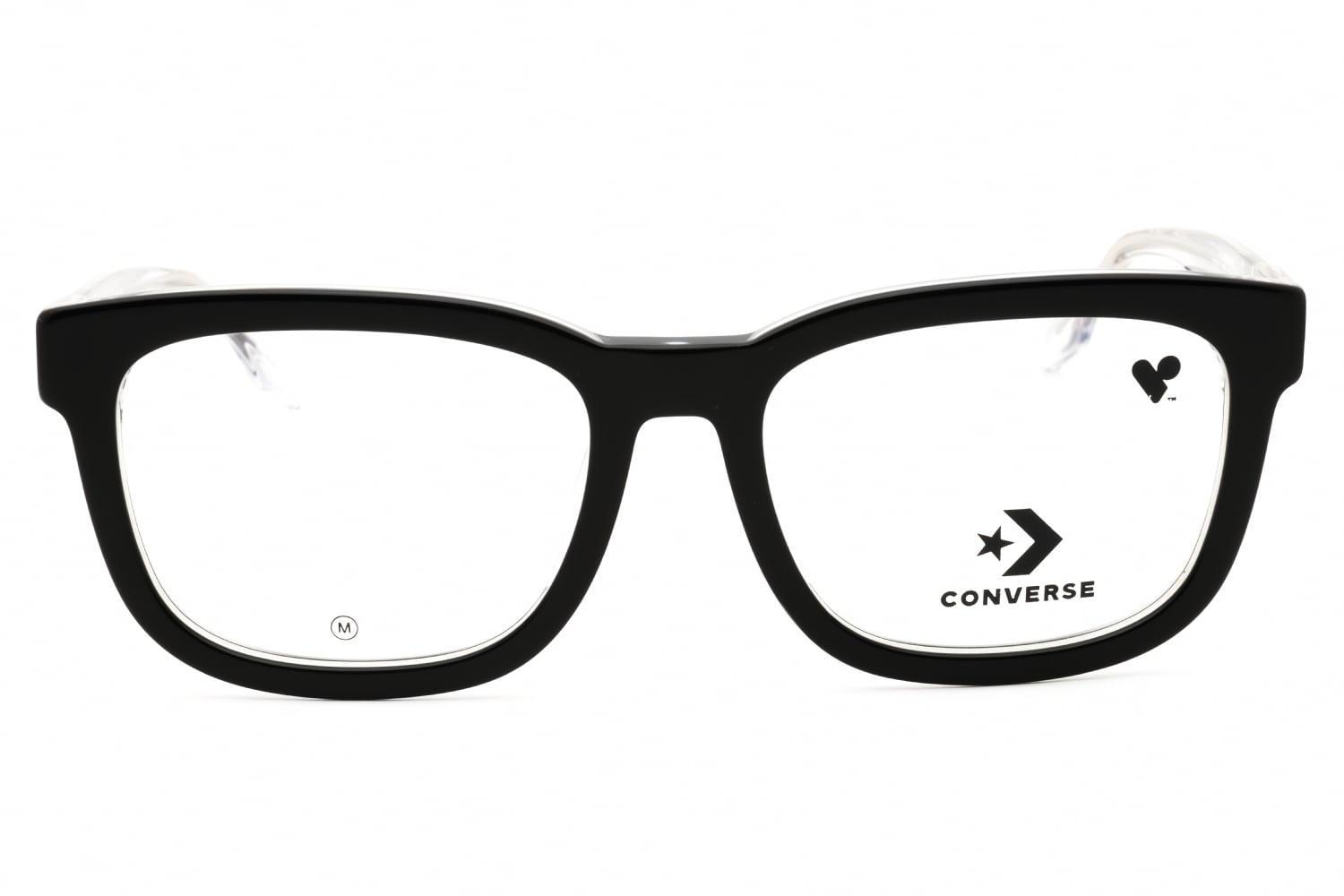Converse CV5117 - Black/crystal Laminate, Acetate, Rectangle frame