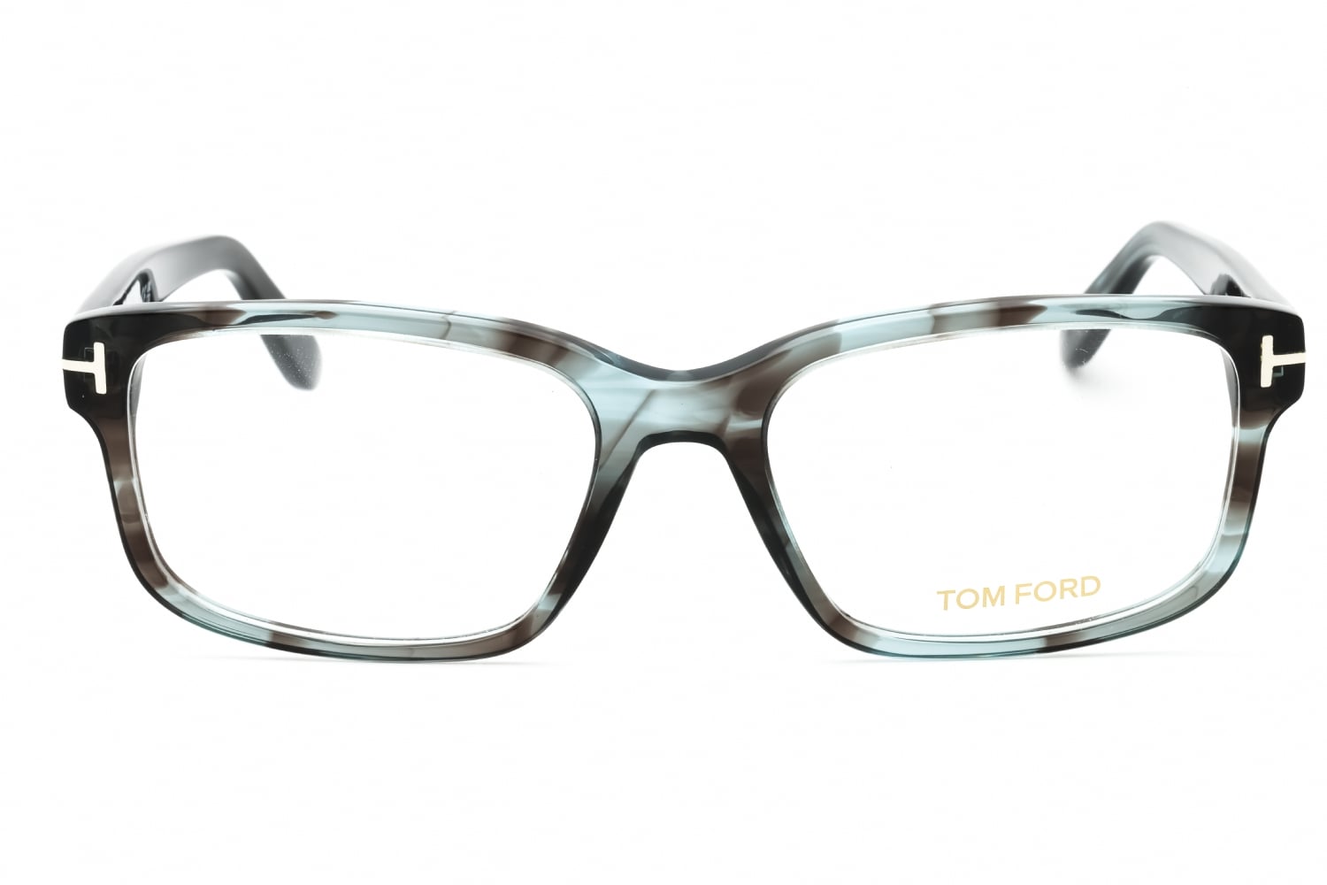 Tom Ford FT5313 - Havana Turquoise, Acetate, Rectangle frame
