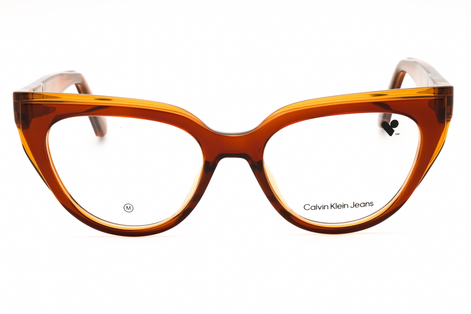 Calvin Klein Jeans CKJ24628 - Brick/amber, Acetate, Cat Eye frame