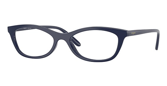 Vogue VO5668 - Full Dark Blue, Acetate, Oval frame