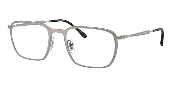 Ray-Ban RX6549 - Gunmetal, Metal, Oval frame