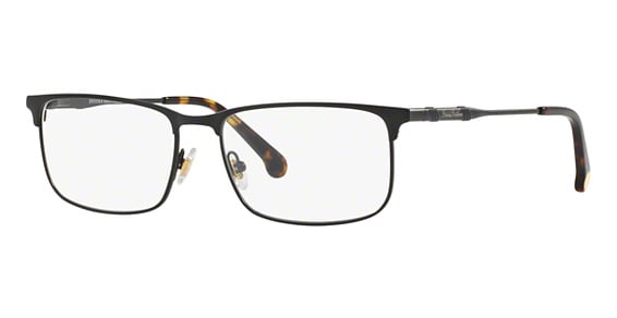 Brooks Brothers BB1046 - Black, Metal, Rectangle frame