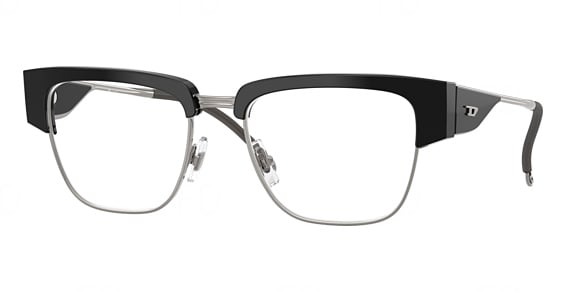 Diesel DL4005 - Black, Plastic, Rectangle frame