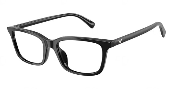 Emporio Armani EA3290U - Shiny Black, Plastic, Mixed Shapes frame