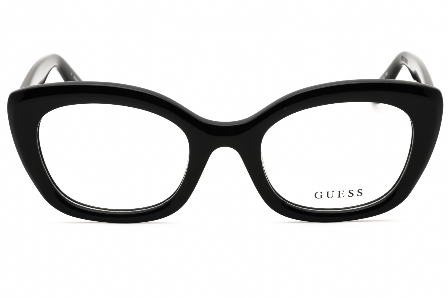 Guess GU50225 - Shiny Black, Acetate, Cat Eye frame