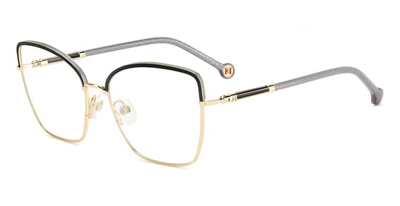 Carolina Herrera HER 0234 - Bkgdglttr, Metal, Cat Eye frame