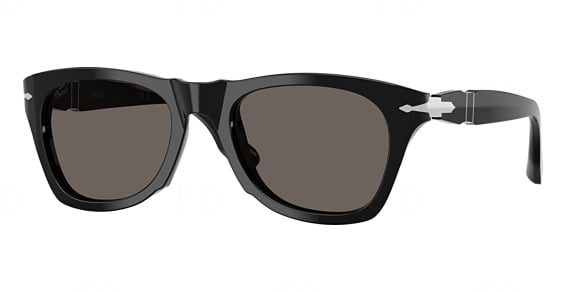 Persol PO8001S - Black, Plastic, Rectangle frame