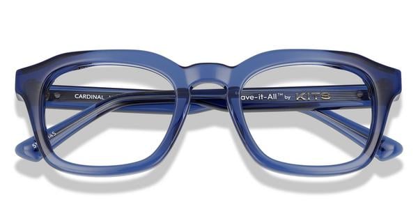 KITS Cardinal - Dark Blue, Acetate, Rectangle frame