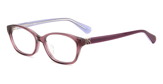 Kate Spade Conceta/FJ - Red, Acetate, Rectangle frame