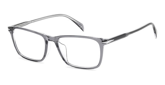 David Beckham DB 1154/F/US - Grey Cry G, Acetate, Rectangle frame