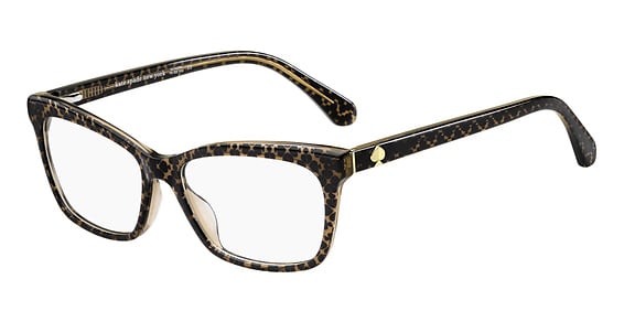 Kate Spade Cardea - Crystal Brown, Acetate, Rectangle frame