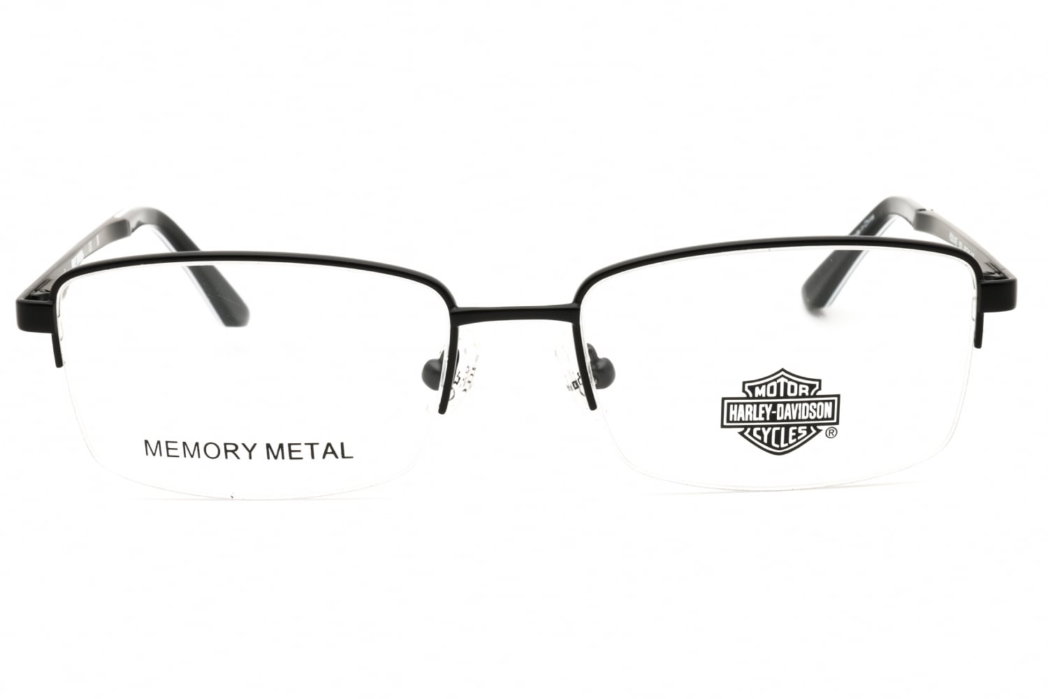Harley Davidson HD0149T - Matte Black, Metal, Rectangle frame