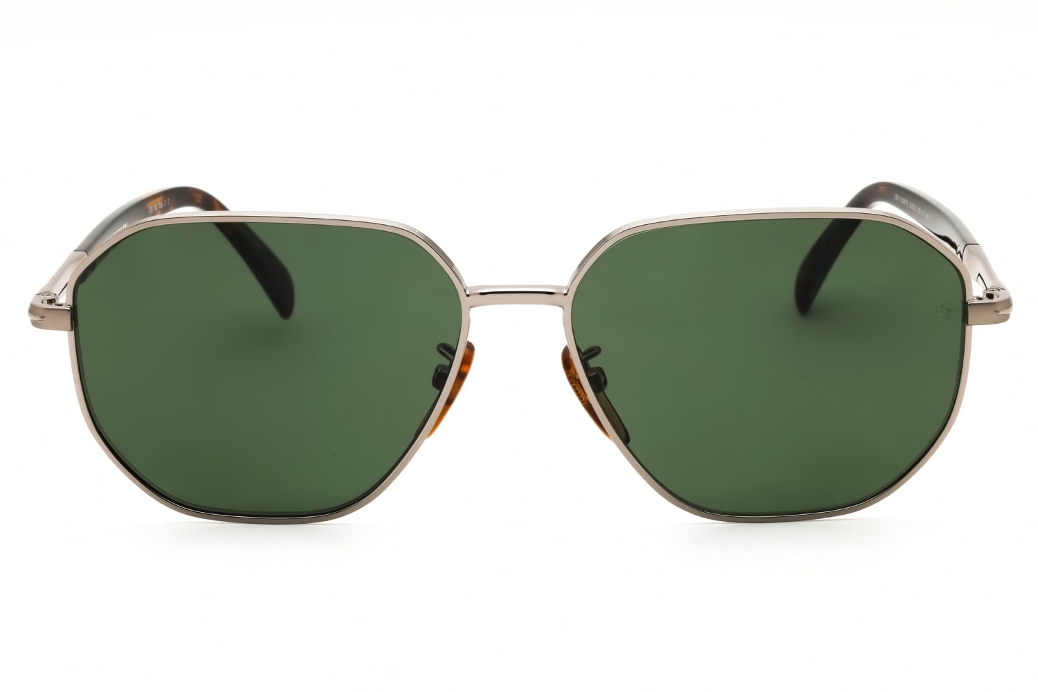 David Beckham DB 1132/F/S - Dark Ruthenium Havana, Metal, Oval frame