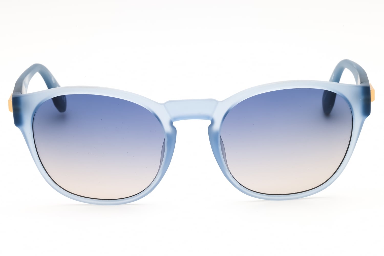 Adidas OR0014 - Matte Blue, Acetate, Round frame