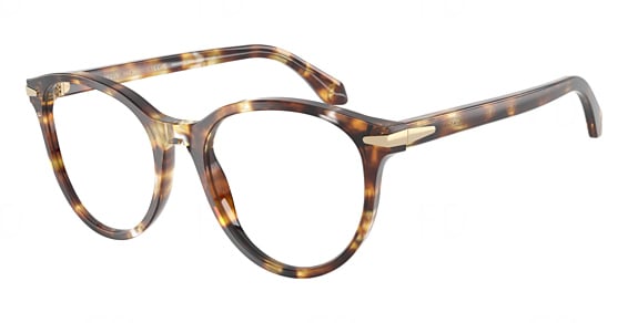 Giorgio Armani AR7279 - Yellow Havana, Plastic, Round frame