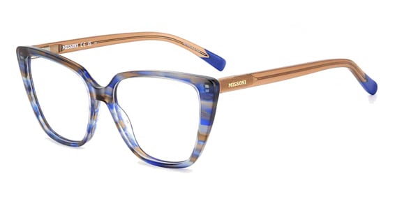 Missoni MIS 0159 - Hrnbrwblu, Acetate, Rectangle frame