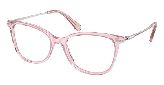 Swarovski SK2010 - Trasparent Rose, Plastic, Oval frame