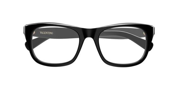 Valentino VG0013O - Black, Acetate, Rectangle frame