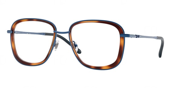 Diesel DL5009 - Shiny Blue, Metal, Rectangle frame