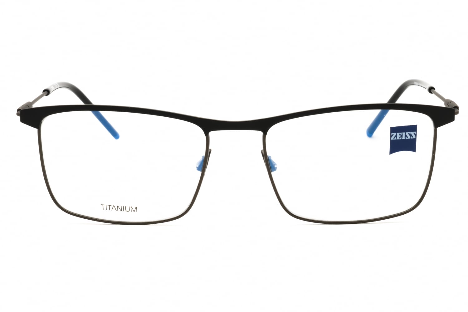Zeiss ZS22102 - Matte Black, Titanium, Rectangle frame