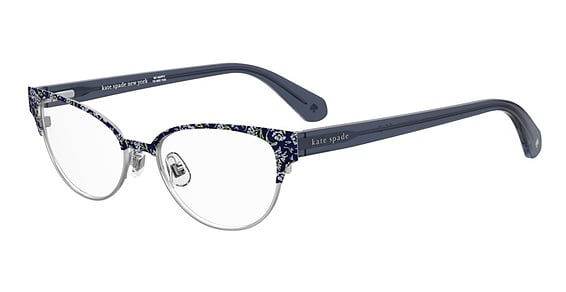 Kate Spade KS Stana 2/G - Blue, Stainless Steel, Oval frame