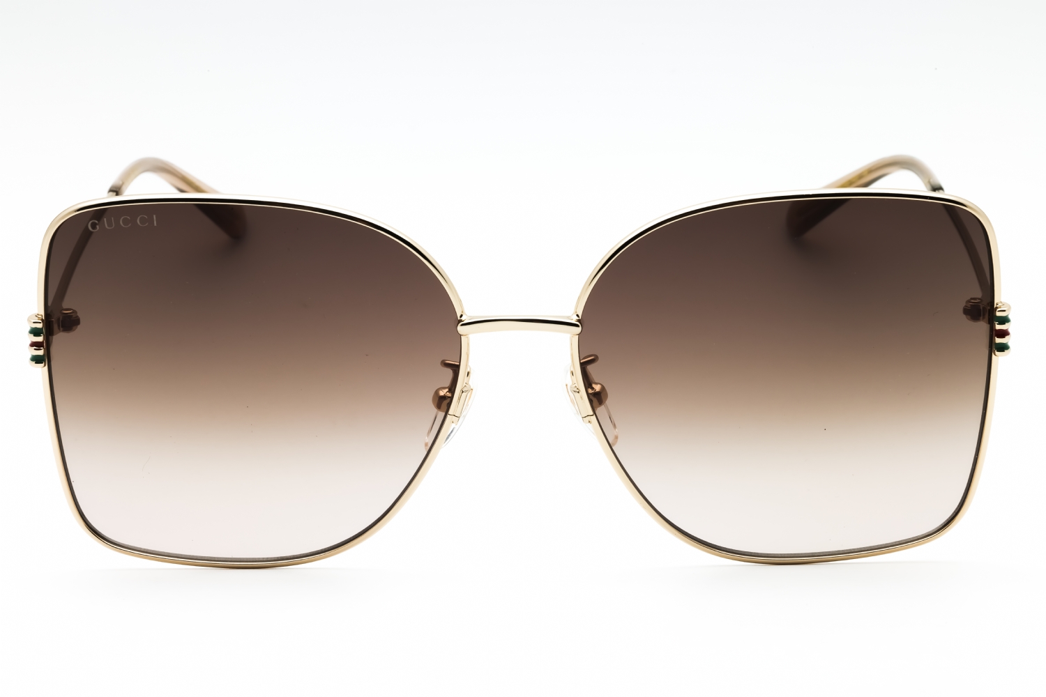 Gucci GG1282SA - Gold-gold-brown, Metal, Mixed Shapes frame