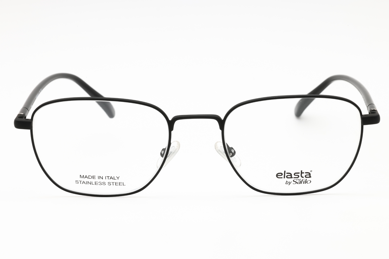 Elasta E 8006 - Matte Black, Stainless Steel, Rectangle frame