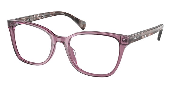 Ralph Lauren RA7137U - Shiny Transparent Violet, Plastic, Oval frame
