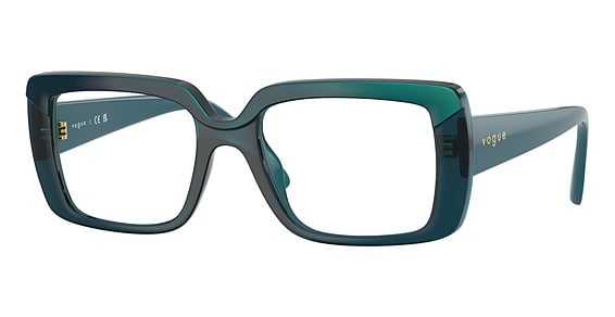 Vogue VO5636U - TOP Blue, Acetate, Rectangle frame