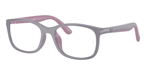 Ray-Ban RY1644 - Purple With Rubber Pink, Acetate, Oval frame