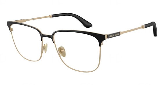Giorgio Armani AR5163 - Matte Black, Metal, Round frame