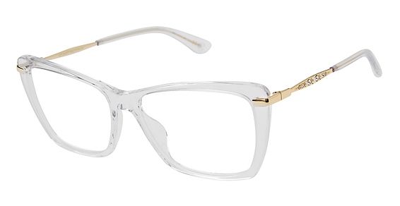 Stuart Weitzman WZN 1017/G - Crystal, Acetate, Rectangle frame