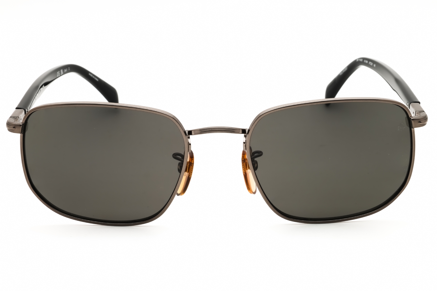 David Beckham DB 1143/S - DK Ruthenium, Metal, Oval frame