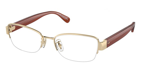 COACH HC5168 - Shiny Light Gold, Metal, Oval frame