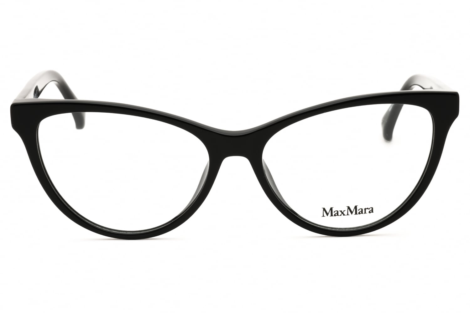Max Mara MM5011 - Shiny Black, Acetate, Cat Eye frame