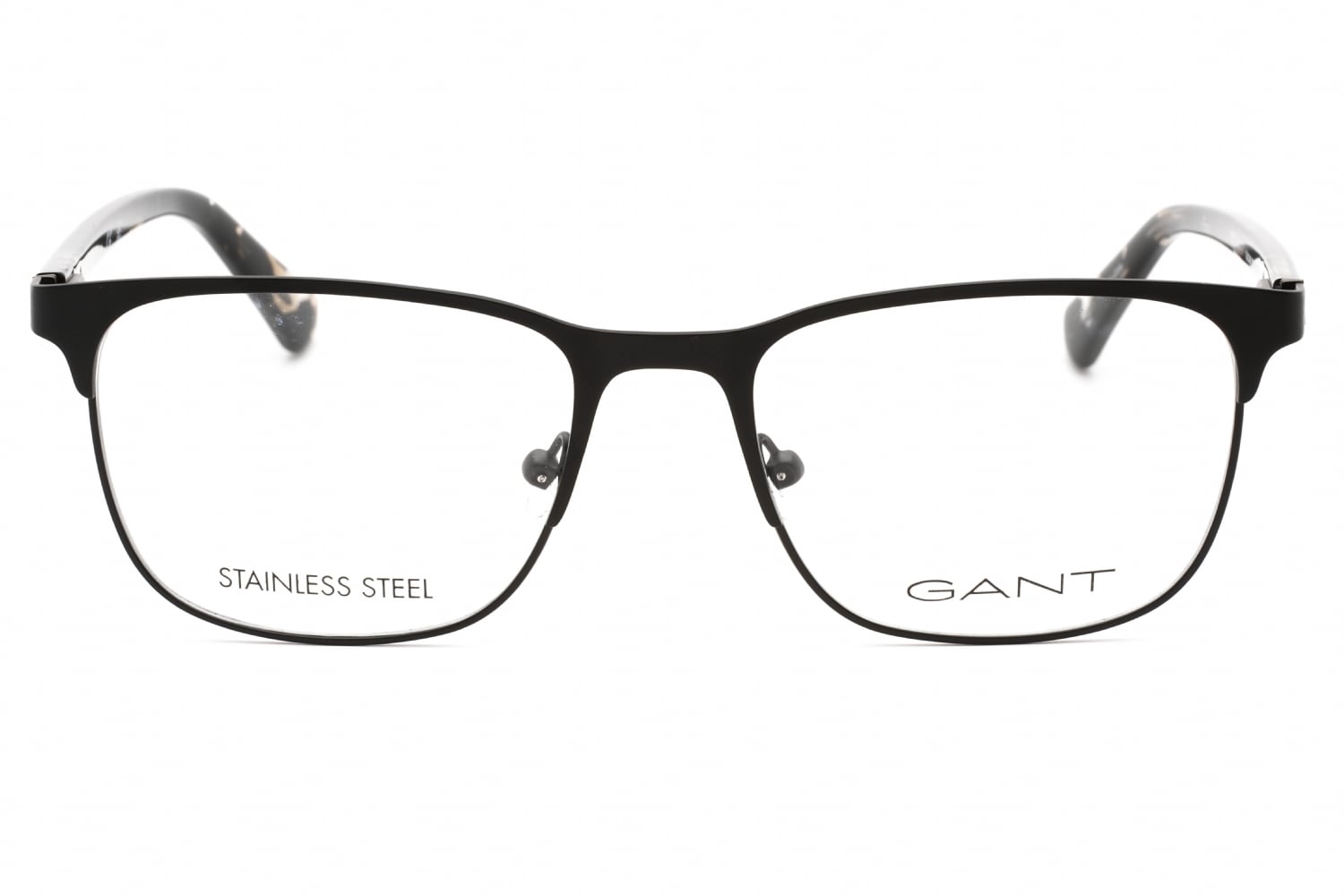 Gant GA3249 - Matte Black, Metal, Rectangle frame
