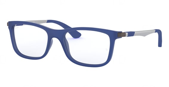 Ray-Ban RY1549 - Matte Blue, Acetate, Round frame