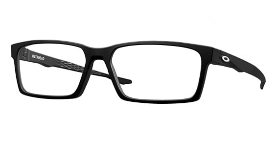 Oakley OX8060 OVERHEAD - Satin Black, Acetate, Rectangle frame