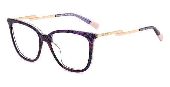 Missoni MIS 0125/G - Pattern Pink Violet, Acetate, Rectangle frame