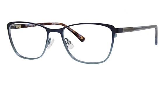 Liz Claiborne L 471 - Black Gold, Stainless Steel, Rectangle frame