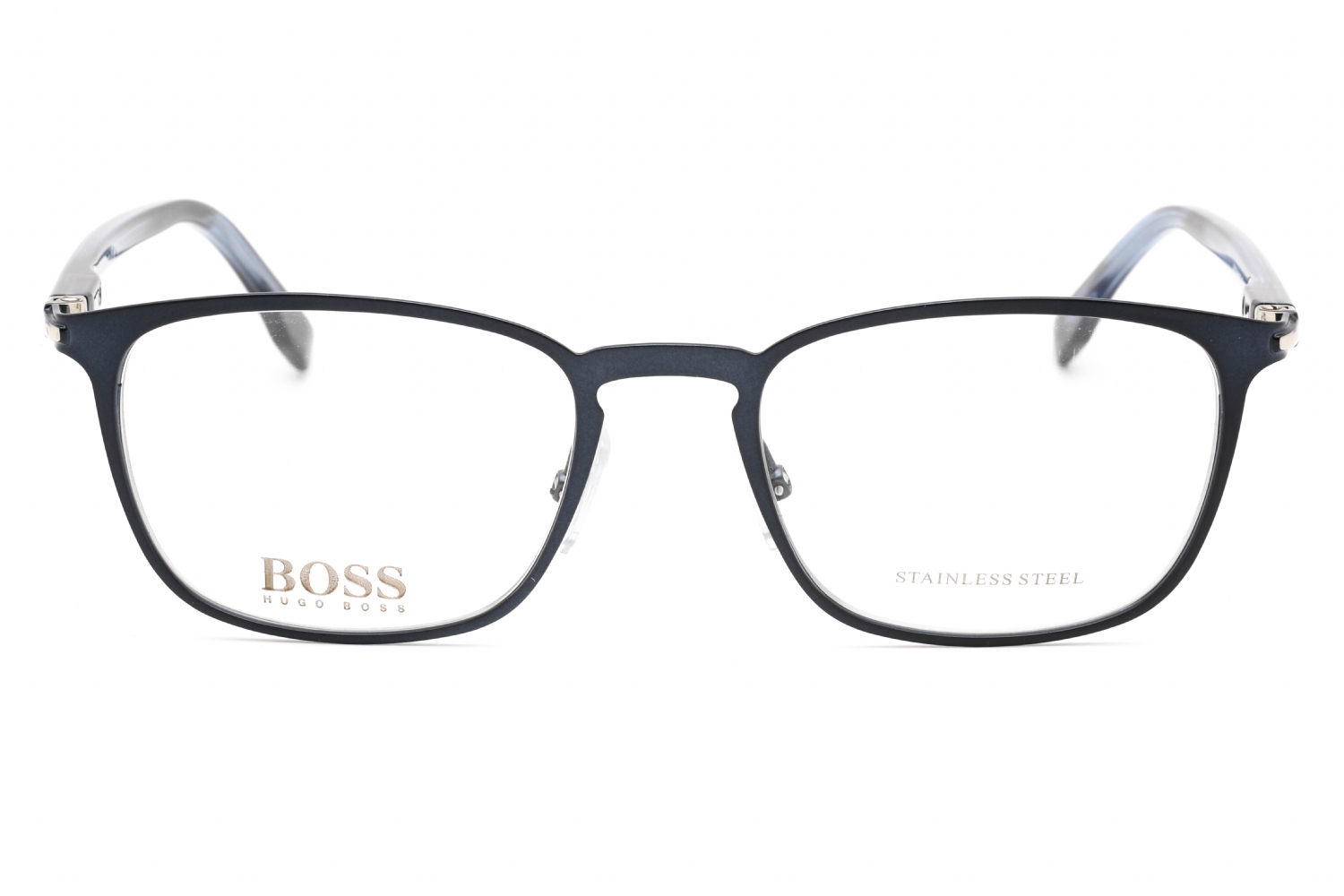 Hugo Boss BOSS 1043/IT - Matte Blue, Metal, Rectangle frame