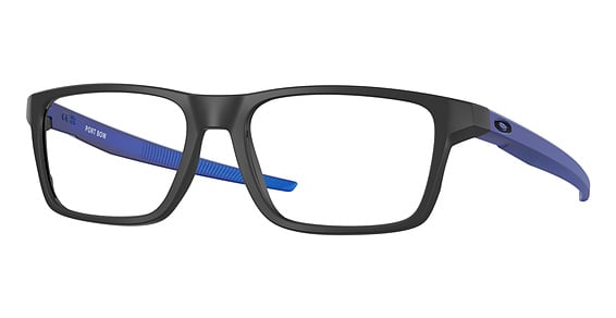Oakley OX8164 PORT BOW - Satin Black, Acetate, Rectangle frame