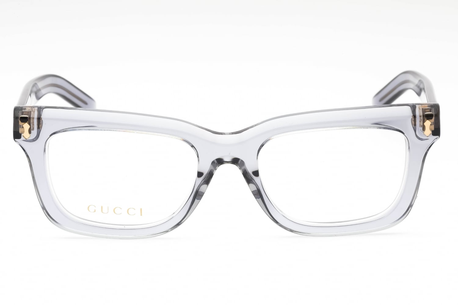 Gucci GG1522O - Transparent Grey, Acetate, Rectangle frame