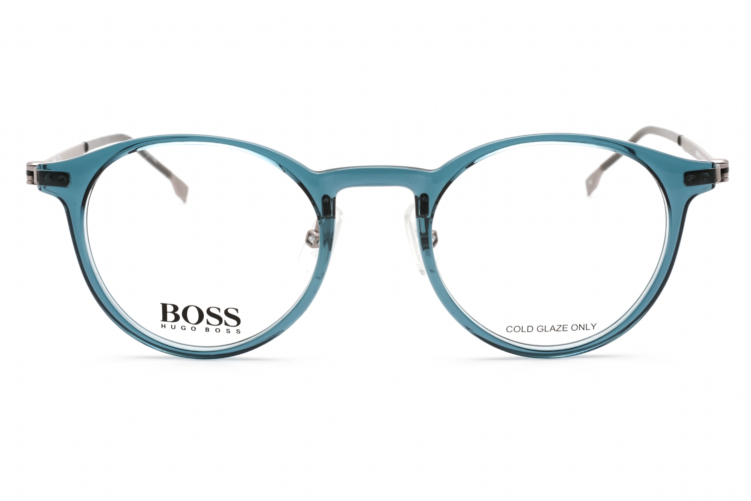 Hugo Boss BOSS 1350/F - Blue, Plastic, Round frame