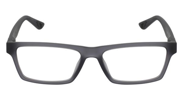 Puma PU0487O - Grey, Plastic, Rectangle frame