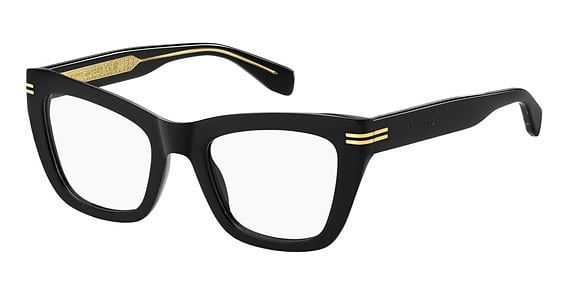 Marc Jacobs MJ 1114 - Black, Acetate, Rectangle frame