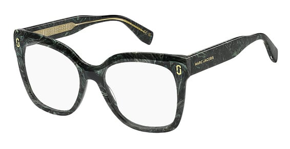 Marc Jacobs MJ 1142 - Marble Grn, Acetate, Cat Eye frame