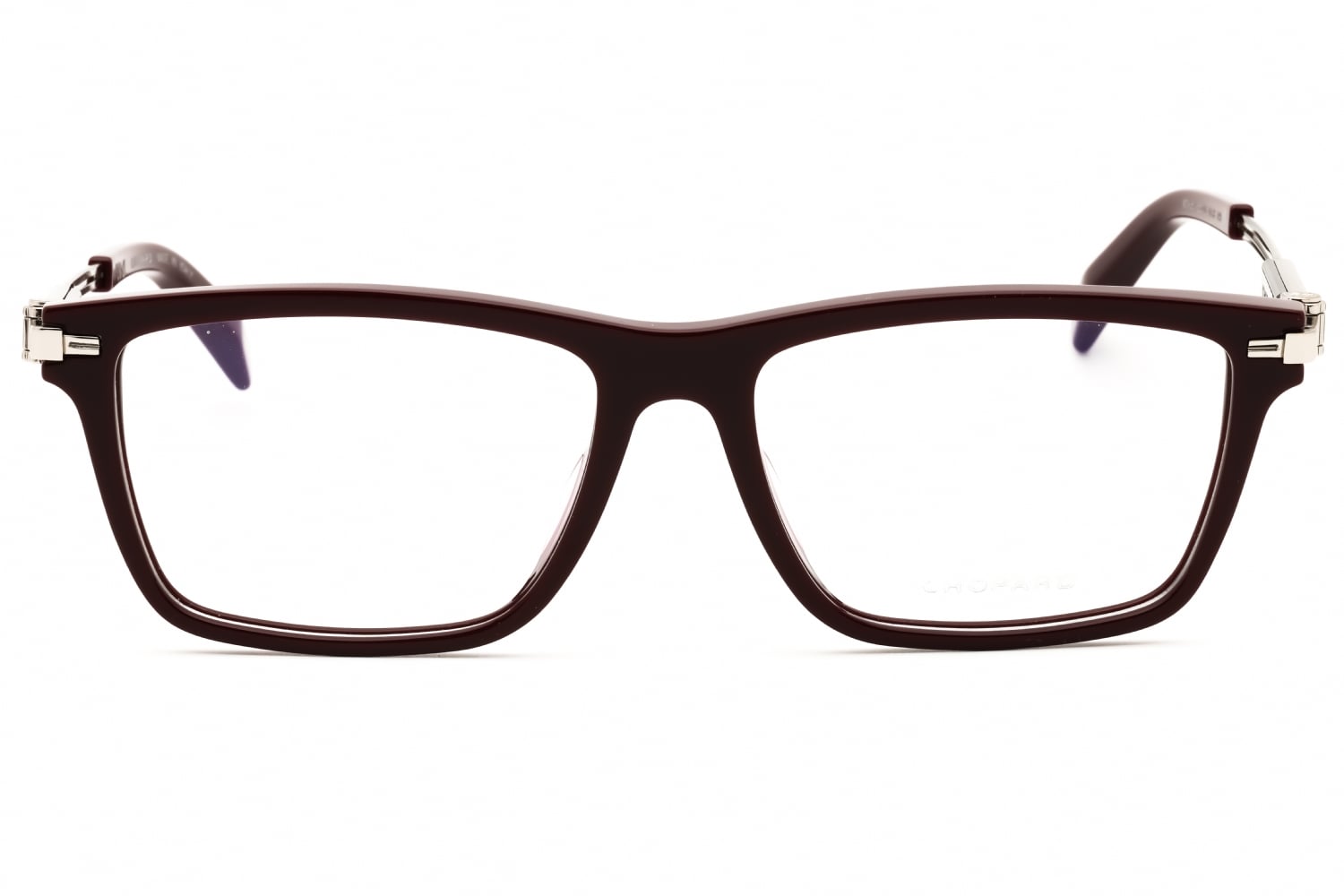 Chopard VCH357 - Shiny Burgundy, Acetate, Rectangle frame